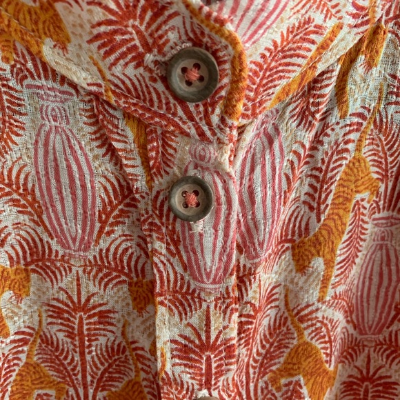 Maeve by Anthropologie- button up top - Picture 5 of 7